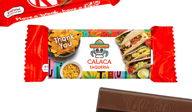 Restaurant And Cafe KitKat TM 2-Finger Variety With Branded Sleeve