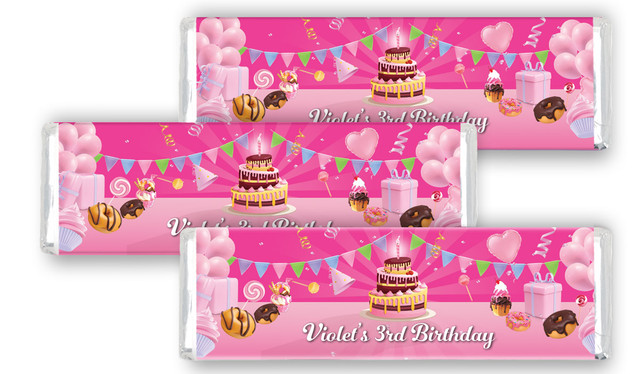 Birthday Cake Personalised Birthday Cadbury Chocolate Bar