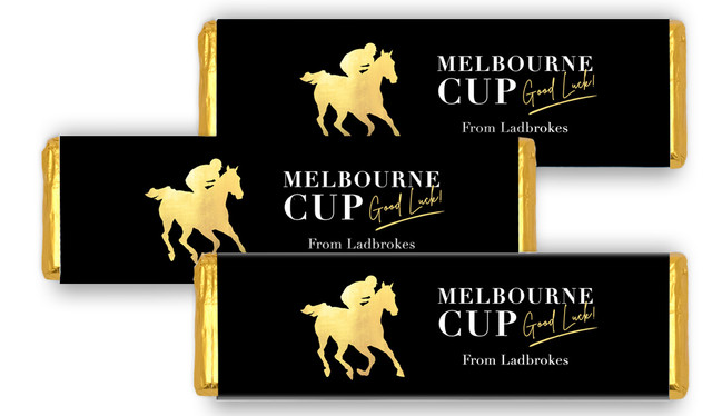Gold Trip Spring Racing Personalised Cadbury Chocolate Bar