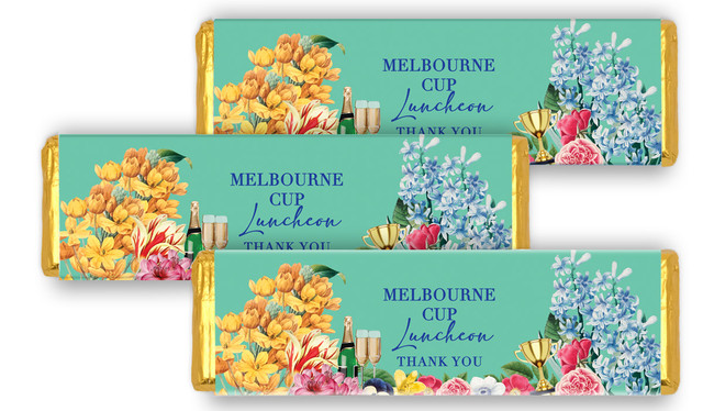 Spring Carnival Spring Racing Personalised Cadbury Chocolate Bar
