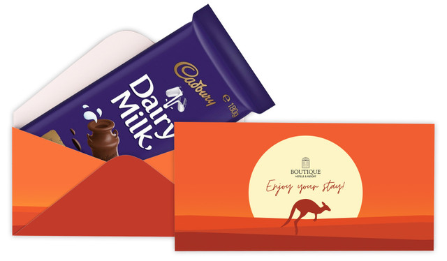 Outback Hospitality Branded Cadbury Bar Box (Box Only)