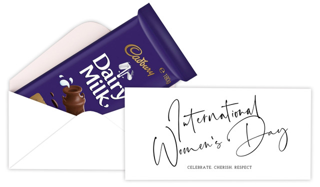 Simple Celebration Personalised Cadbury Bar Box (Box Only)