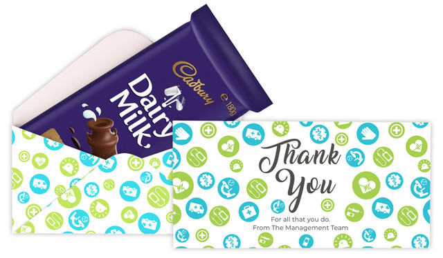 Dots International Personalised Cadbury Bar Box (Box Only)