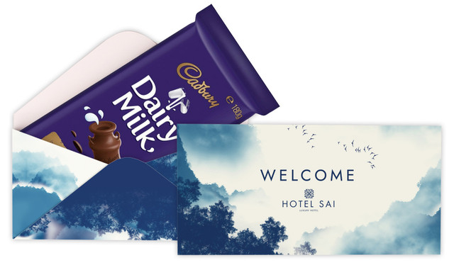 Mountain Mist Hospitality Branded Cadbury Bar Box (Box Only)