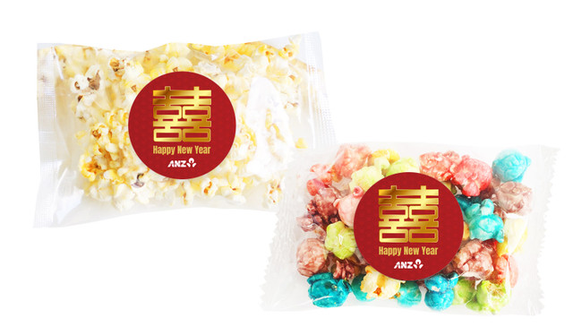Double Happiness Chinese New Year Personalised Popcorn Bag