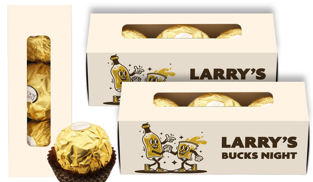 Beers Bucks Night Personalised Ferrero Rocher Gift Box