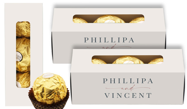 Natural Simplicity Personalised Ferrero Rocher Gift Box