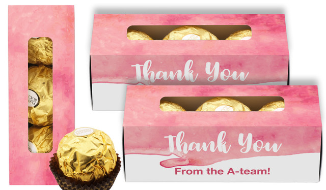 Many Thank Yous Personalised Ferrero Rocher Gift Box