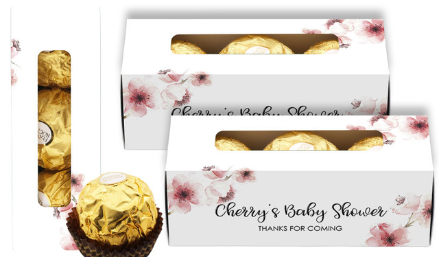 Cherry Blossoms Baby Shower Ferrero Rocher Gift Box