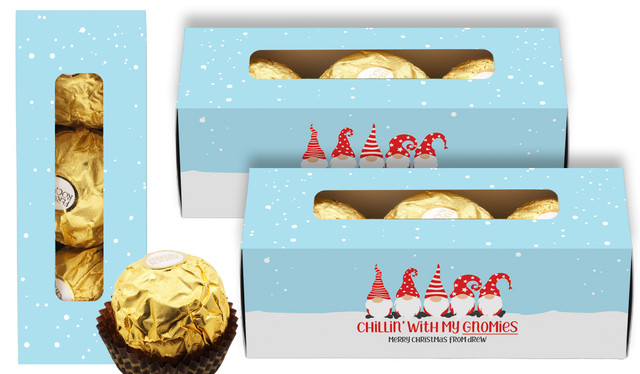 Gnomies Christmas Custom Ferrero Rocher Gift Box