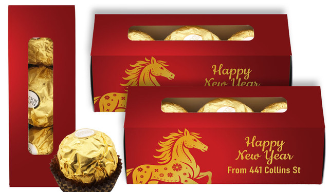 Happy Chinese New Year Personalised Ferrero Rocher Gift Box