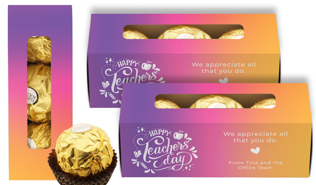 Gradient Teachers Day Ferrero Rocher Gift Box
