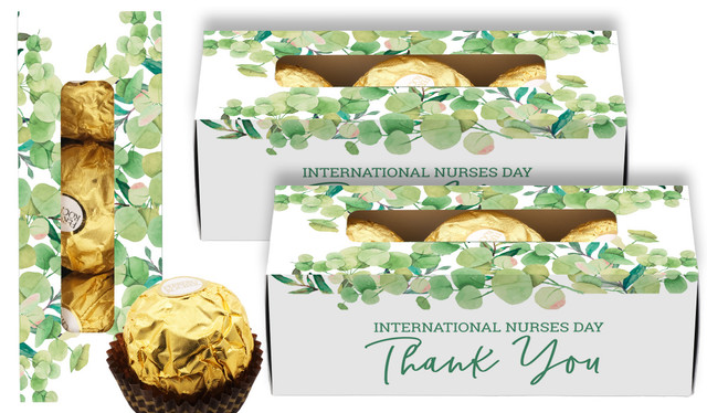 Eucalypt Chocolate Personalised Ferrero Rocher Gift Box