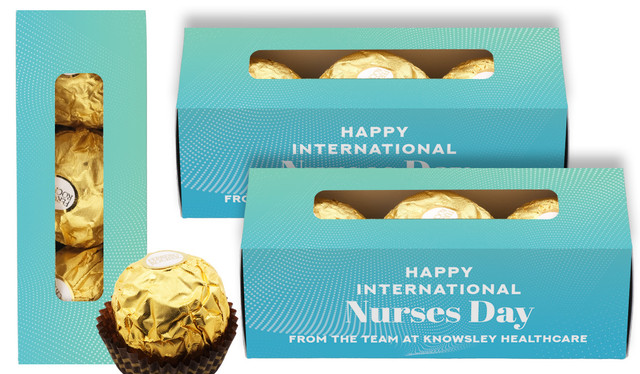 Aqua Blue International Personalised Ferrero Rocher Gift Box