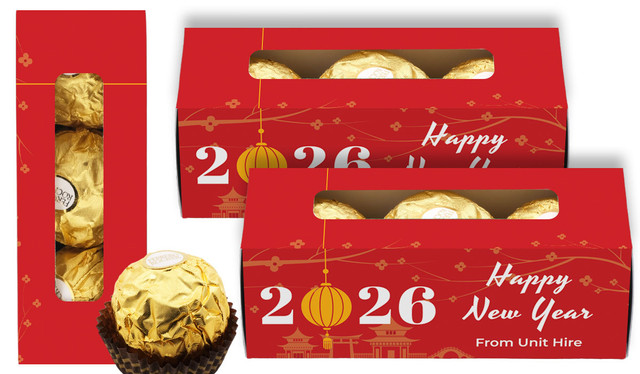 Hanging Lantern Chinese New Year Personalised Ferrero Rocher Gift Box