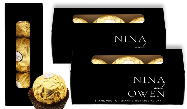 Right Aligned Personalised Ferrero Rocher Gift Box