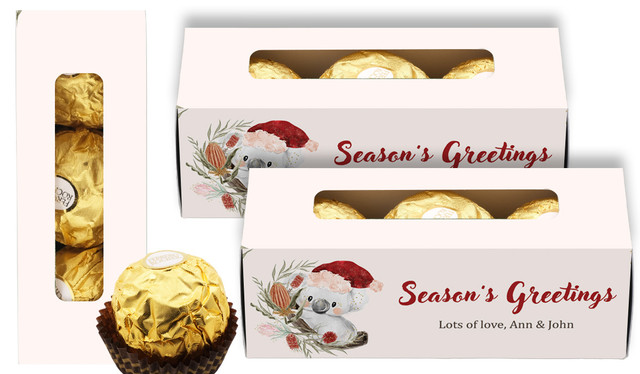Koala Christmas Custom Ferrero Rocher Gift Box