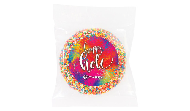 Red Branded Holi Chocolate Freckle