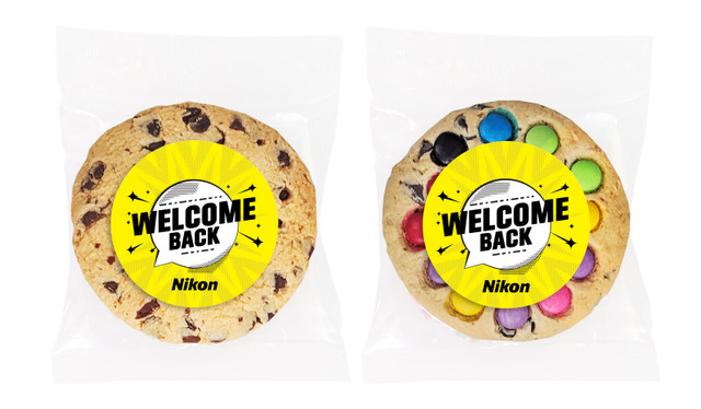 Starburst Welcome Back Personalised Cookies