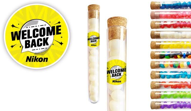 Starburst Welcome Back Personalised Test Tubes