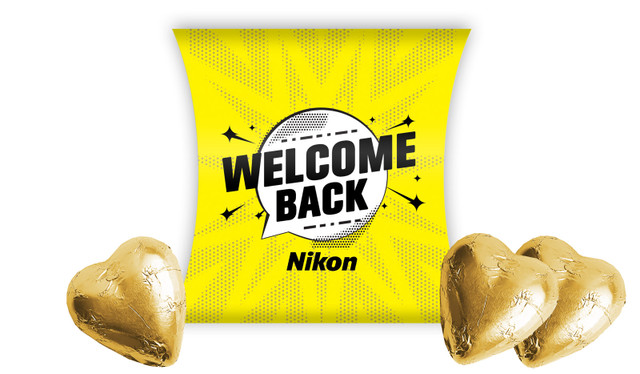 Starburst Welcome Back Personalised Pillow Boxes