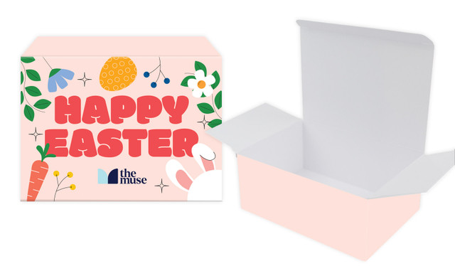 Lucky Pink Personalised Tuck Gift Box
