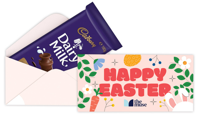 Lucky Pink Personalised Cadbury Bar Box