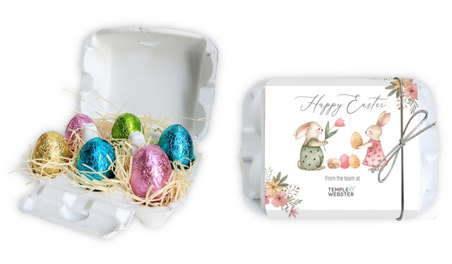 Furry Friends Personalised Easter Egg Carton