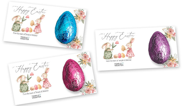 Furry Friends Personalised Easter Egg Card