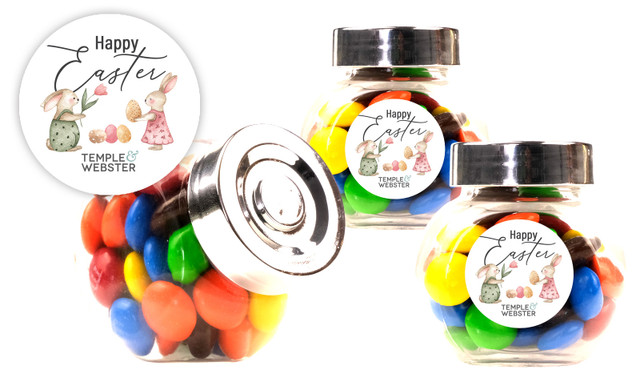 Furry Friends Easter Custom Mini Candy Jar