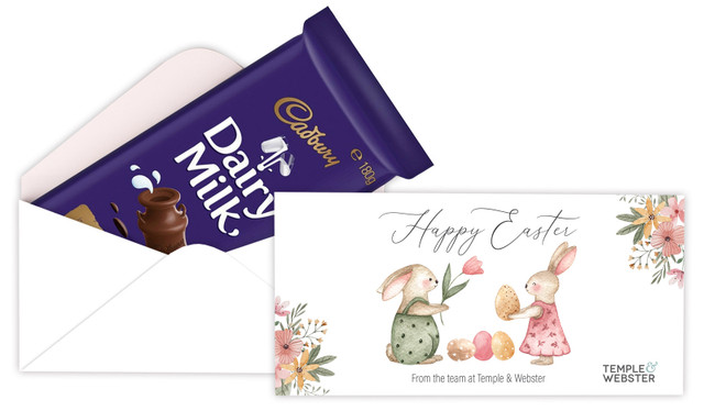 Furry Friends Personalised Cadbury Bar Box (Box Only)