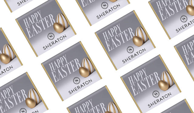 Elegant Eggs Easter Personalised Mini Chocolates