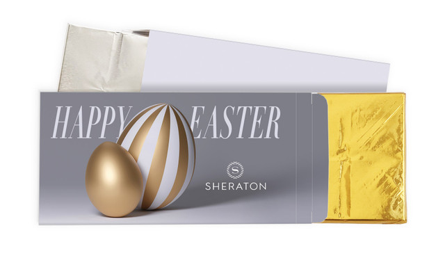 Elegant Eggs Personalised Chocolate Bar In A Box