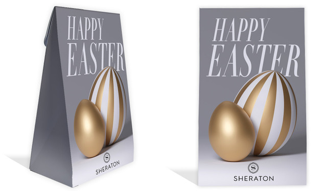 Elegant Eggs Personalised Easter Favour Bag