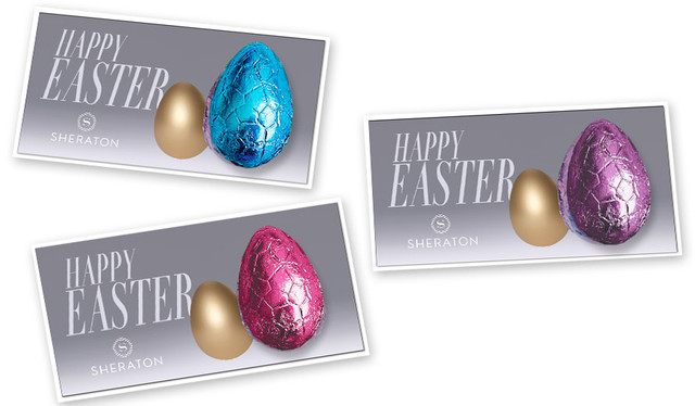 Elegant Eggs Personalised Easter Egg Card