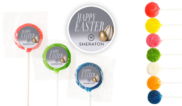 Elegant Eggs Personalised Mini Lollipops