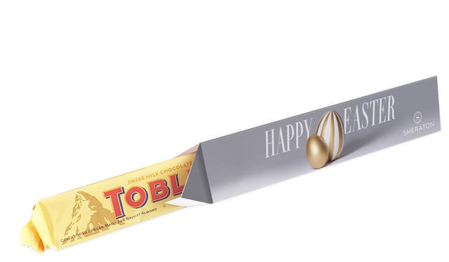 Elegant Eggs Personalised Toblerone Bar Box