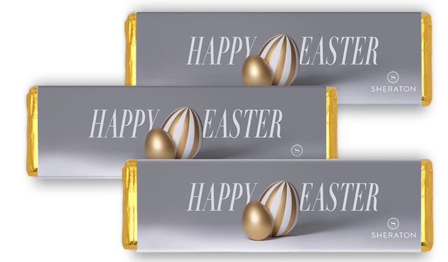 Elegant Eggs Easter Personalised Cadbury Chocolate Bar