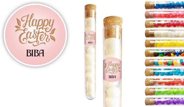 Blush And Copper Easter Personalised Test Tubes