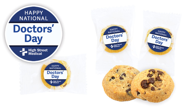 National Doctors Day Personalised Bite-Size Cookie 5g