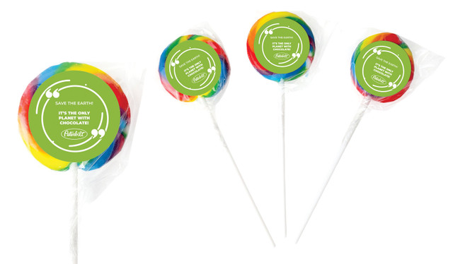 Save The Earth Meme Personalised Lollipops