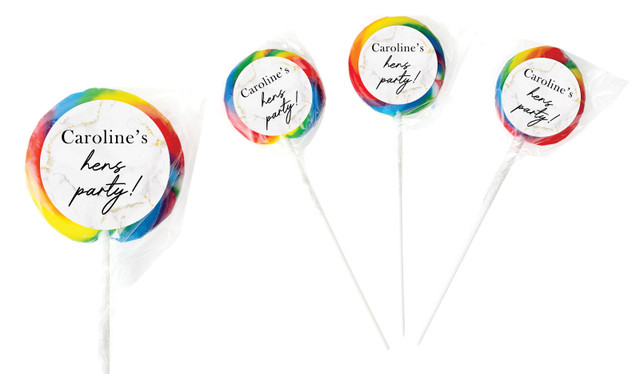 Classy Hens Night Personalised Lollipop