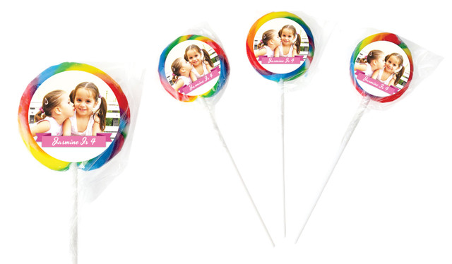 Banner Photo Birthday Personalised Ivory Pops