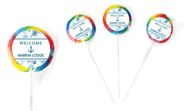 Sea Shells Hospitality Branded Lollipops