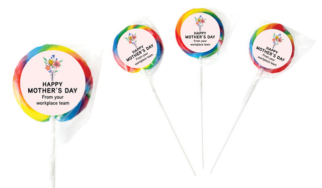 Pretty Bunch Mother's Day Personalised Lollipop