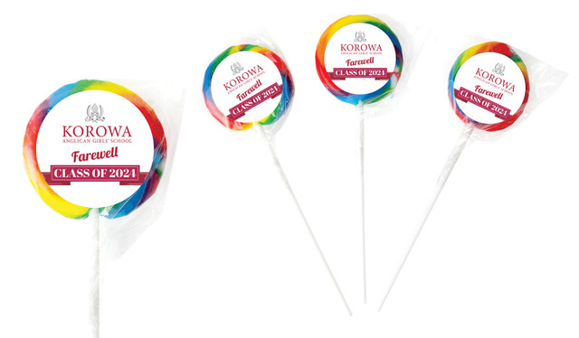 Banner Graduation Personalised Lollipops