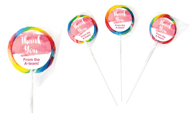 Many Thank Yous Personalised Thank You Lollipop