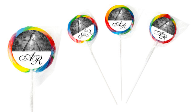 Add A Photo Personalised Wedding Lollipops