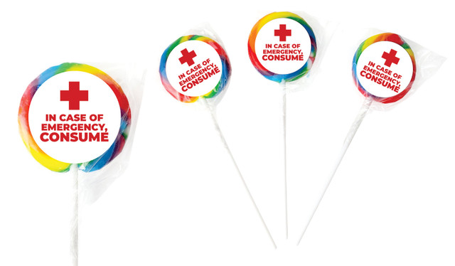 Emergency Consume Personalised Lollipops