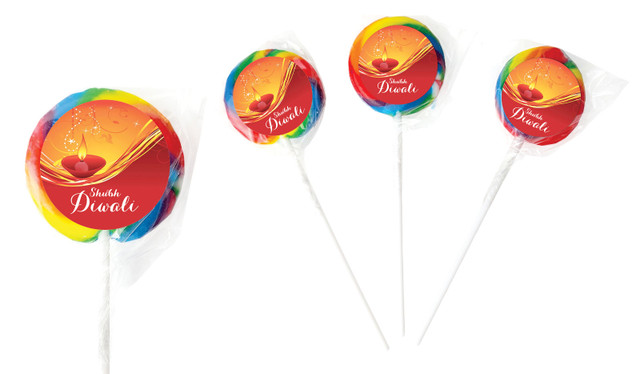 Radiant Diwali Personalised Lollipops